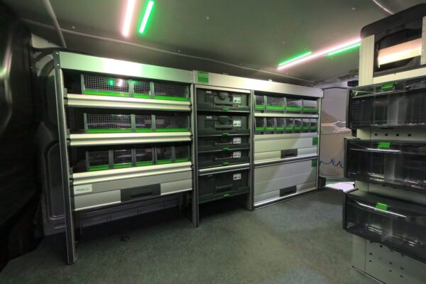 ireland shelves car Vehicle graphics application Esmark Finch Dublin van spritner mercedes